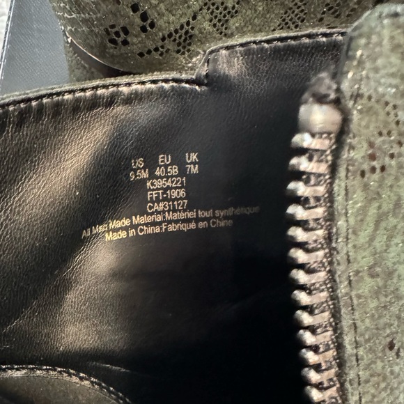 DKNY crosbi-ankle boot two tone python - Picture 8 of 9